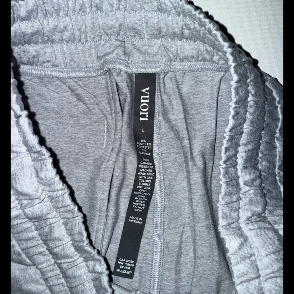 VUORI Men's Ponto Performance Jogger Platinum Heather Large Running/training - Picture 3 of 6